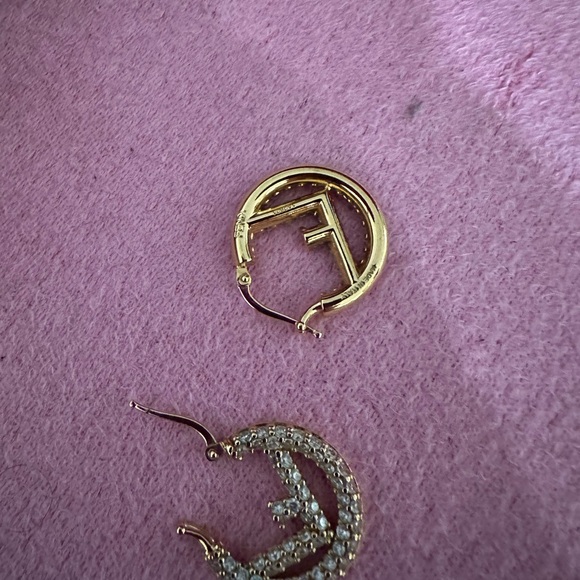 Fendi crystal hoops - Picture 4 of 4